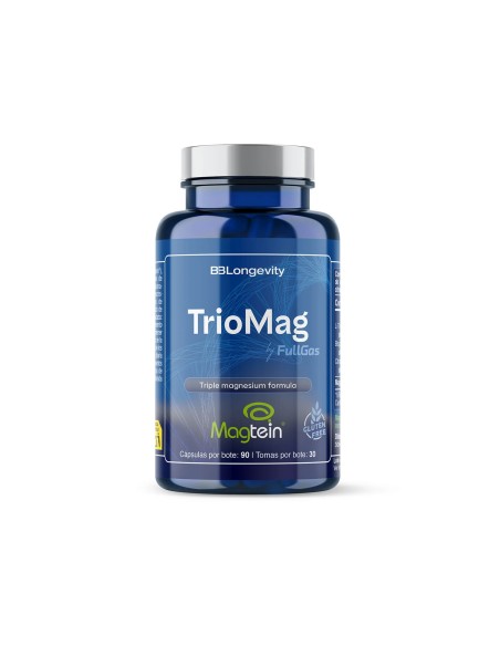 Comprar TrioMag (fórmula triple magnesio: Treonato Magtein® + Bisglicinato + Citrato)