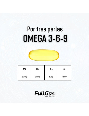 Omega 3-6-9 - 90 perlas