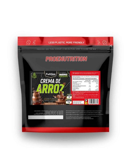 Crema de Arroz Zero (Pregelatinizada) - Chocolate - 1kg