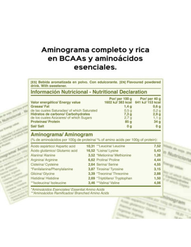 Soy Protein (Proteína de Soja) - Vainilla - 1kg