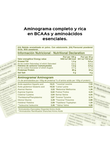 Soy Protein (Proteína de Soja) - Vainilla - 1kg