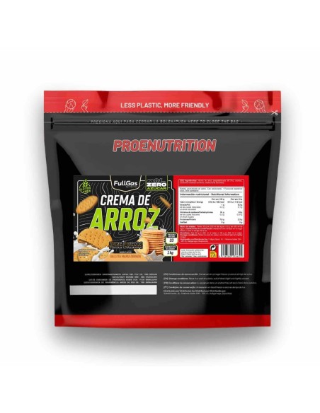 Crema de Arroz Zero (Pregelatinizada) - Galleta María - 1kg