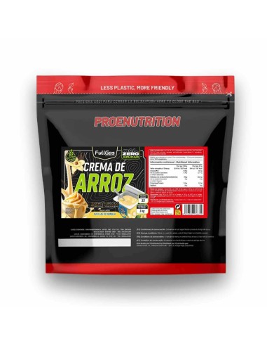 Crème à riz zéro (Pregélatinized) - Custard à Vanilla - 1kg