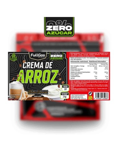 Crema de Arroz Zero (Pregelatinizada) - Capuccino - 1kg