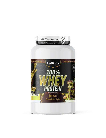 100% Whey Protein (Concentrado) - Dubai Chocolate - 900g