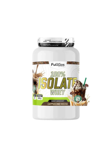 100% Isolat de lactosérum (isolé) - Cappuccino moka - 900g
