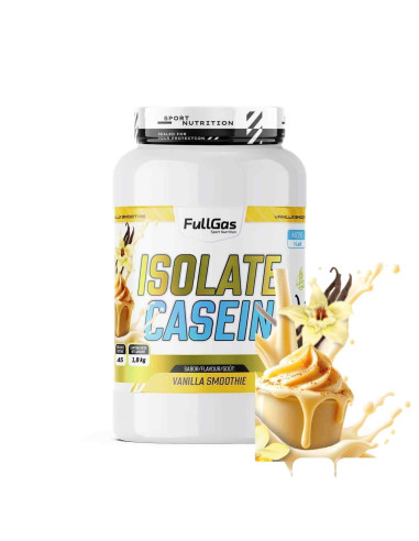 Isolate Casein (Caseína Micelar) - Vainilla smoothie - 1,8kg