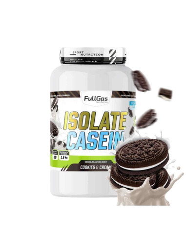 Isoler la caséine (caséine micellaire) - Cookies & Crème - 1.8kg