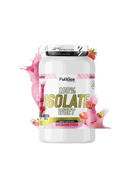 100% Isolat de lactosérum (isolé) - Strawberry Shake - 900g