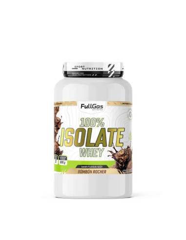100% Isolate Whey (Aislado) - Bombón Rocher - 900g