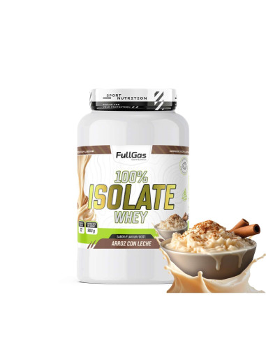 100% Isolat de lactosérum (isolé) - Riz avec lait - 900g