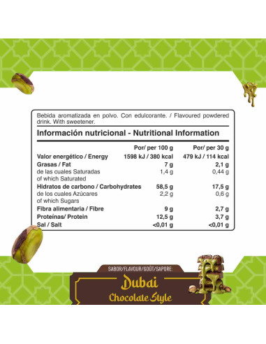 Gros alpinier au sol - Chocolat Dubaï - 1,5kg