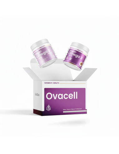 Compra Ovacell Plus (Suplemento para SOP) con Omega 3 vegano sabor Leche Merengada