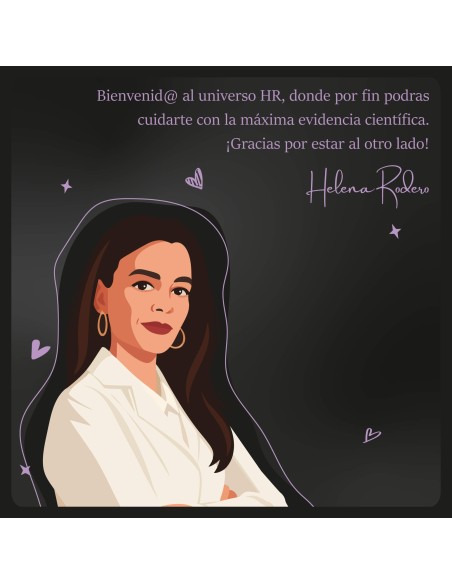 Skinhr formulé par Helena Rodero, pour soins de la peau
