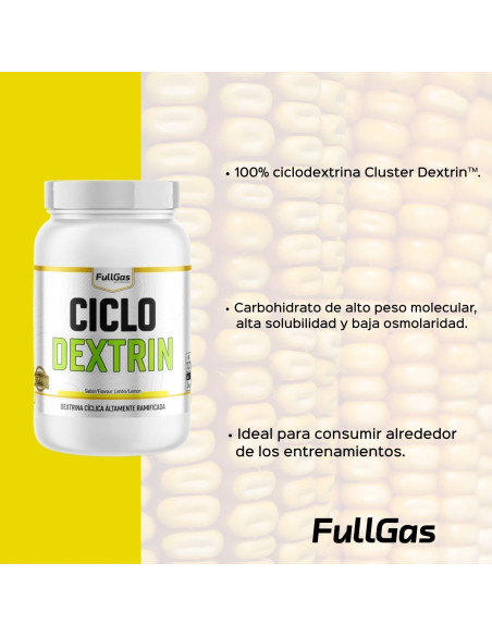 Cyclodextrine (Cluster Dextrin ™) - Citron - 1kg