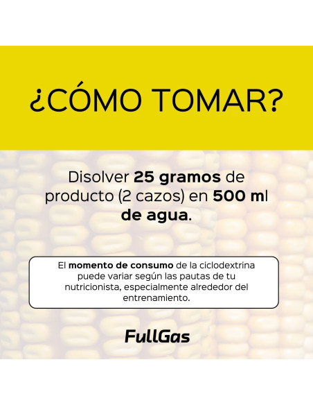 Ciclodextrina (Cluster Dextrin™) - Limón - 1kg