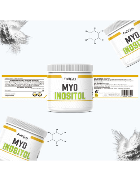 Myo-Inositol (mioinositol) en polvo - Neutro - 200g