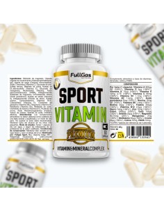 Sport Vitamin (Multivitamínico-multimineral) - 60 cápsulas 2
