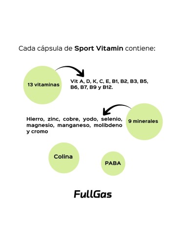 Sport Vitamin (Multivitamínico-multimineral) - 60 cápsulas