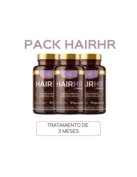 3x HairHR (Pack ahorro 3 meses)