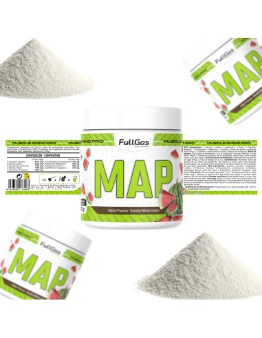 MAP (Aminoácidos Esenciales en polvo) - Sandía - 300g