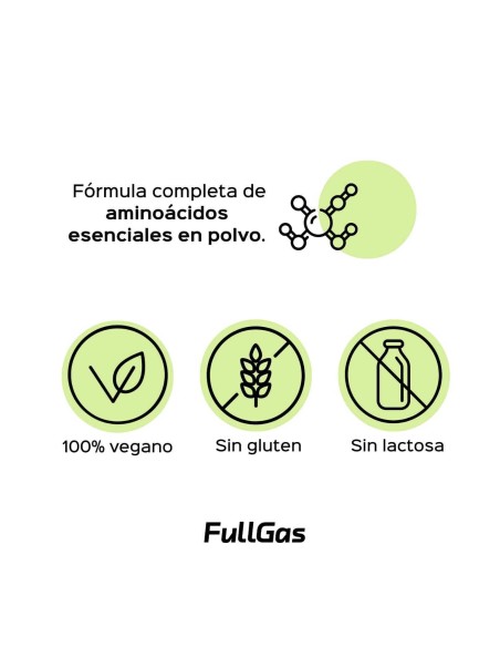 MAP (Aminoácidos Esenciales en polvo) - Sandía - 300g