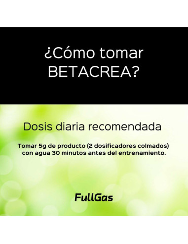 BetaCrea Fusion (Beta-Alanina + Creatina Monohidrato) - Polvo - 300g