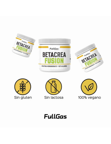 Betacrea Fusion (bêta-Alanine + créatine monohydrate) - Poudre - 300g