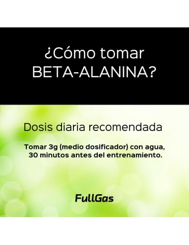 Beta-Alanina en polvo - Neutro - 200g