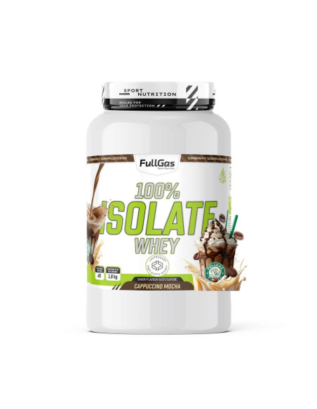 100% Isolate Whey (Aislado) - Cappuccino Mocha - 1,8kg