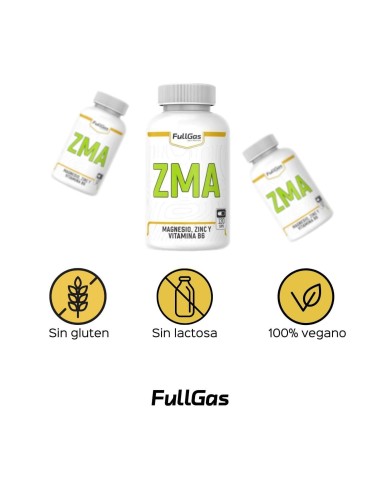 ZMA (zinc + magnésium + vitamine B6) - 120 cas