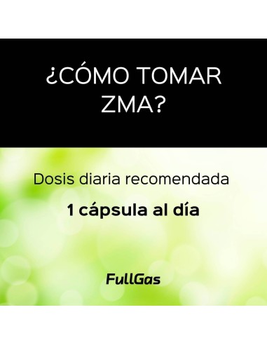 ZMA (Zinc + Magnesio + Vitamina B6) - 120 cáps