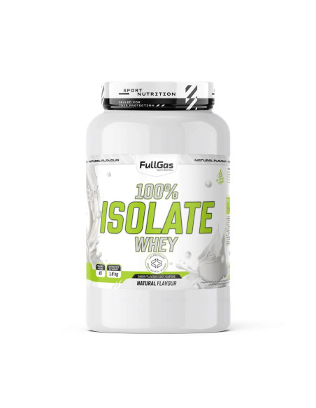 100% Isolate Whey (Aislado) - Neutro/Natural - 1,8kg