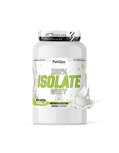 100% Isolate Whey (Aislado) - Neutro/Natural - 1,8kg