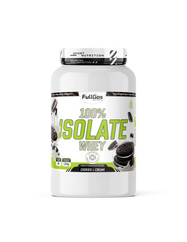 100% Isolate Whey (Aislado) - Cookies & Cream - 1,8kg