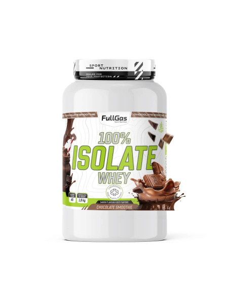 100% Isolate Whey (Aislado) - Chocolate smoothie - 1,8kg