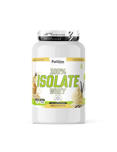 100% Isolat de lactosérum (isolé) - Smoothie à la vanille - 1.8kg
