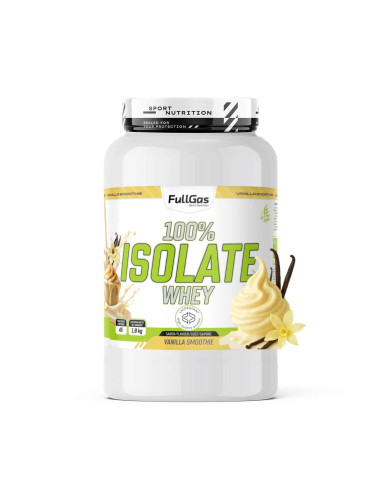 100% Isolate Whey (Aislado) - Vainilla smoothie - 1,8kg