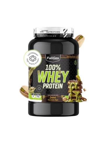 100% Whey Protein (Concentrado) - Dubai Chocolate - 1,8kg