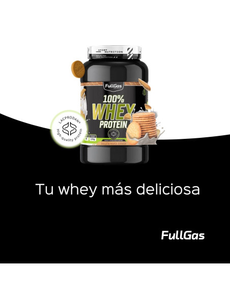 100% Whey Protein (Concentrado) - Galleta María - 1,8kg