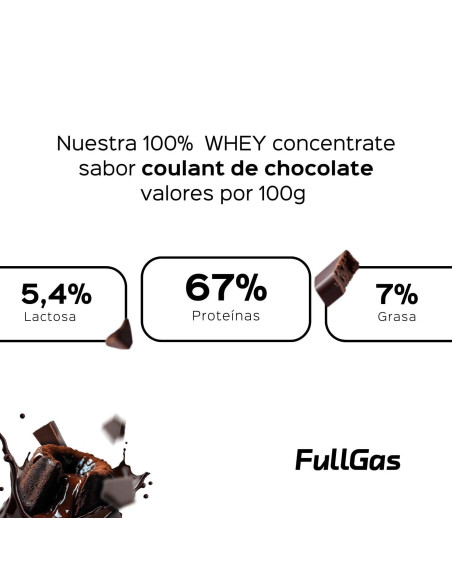 100% De protéines de lactosérum (concentré) - Chocolat coulissant - 1,8 kg