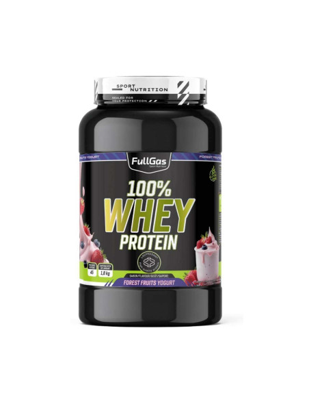 100% Whey Protein (Concentrado) - Yogur Frutas del Bosque - 1,8kg
