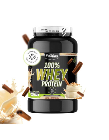 100% Whey Protein (Concentrado) - Leche Merengada - 1,8kg