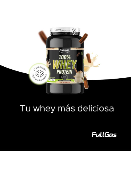 100% Whey Protein (Concentrado) - Leche Merengada - 1,8kg