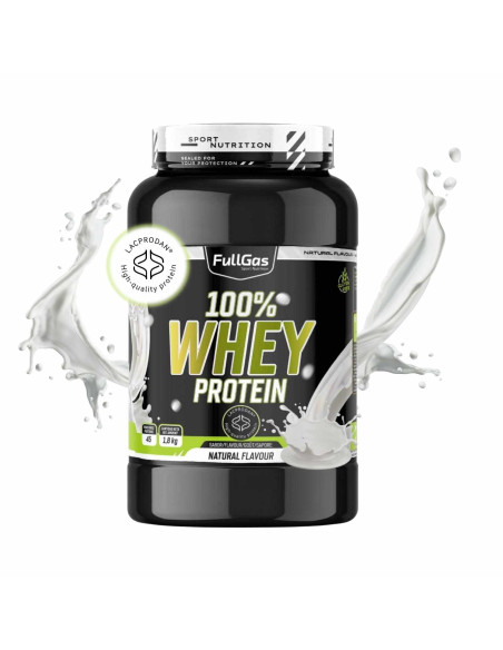 100% Protéine de lactosérum (concentré) - Neutre / Naturel - 1,8 kg