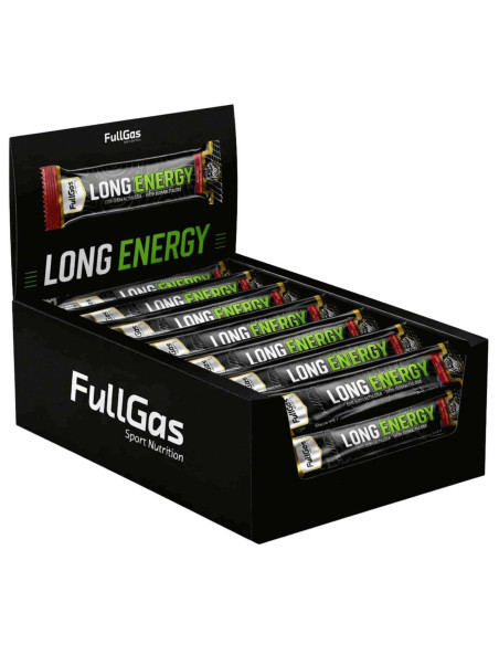 Caja 12x Long Energy (barrita energética) - Frutos rojos - 50g