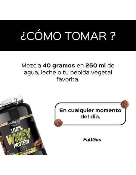100% Whey Protein (Concentrado) - Bombón Rocher - 1,8kg