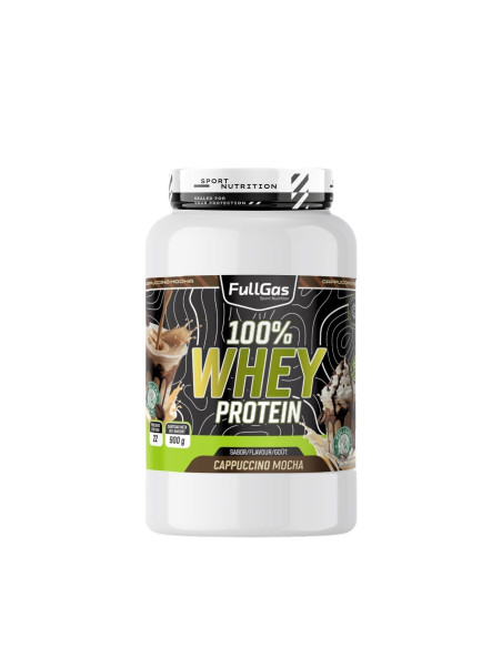 100% De protéines de lactosérum (concentré) - Cappuccino moka - 900g