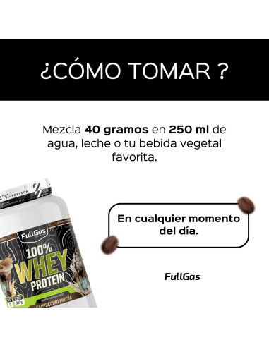 100% Whey Protein (Concentrado) - Cappuccino Mocha - 900g