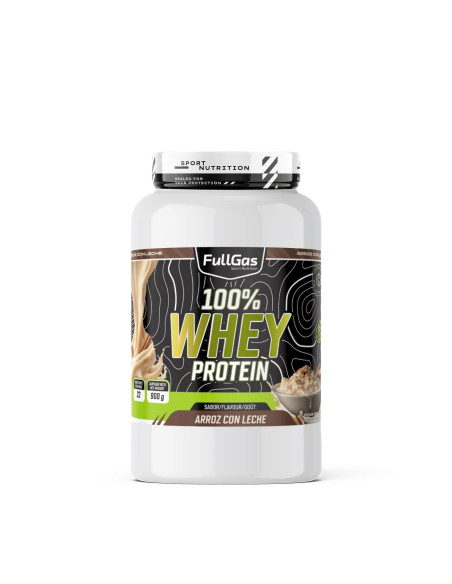 100% Whey Protein (Concentrado) - Arroz con leche - 900g